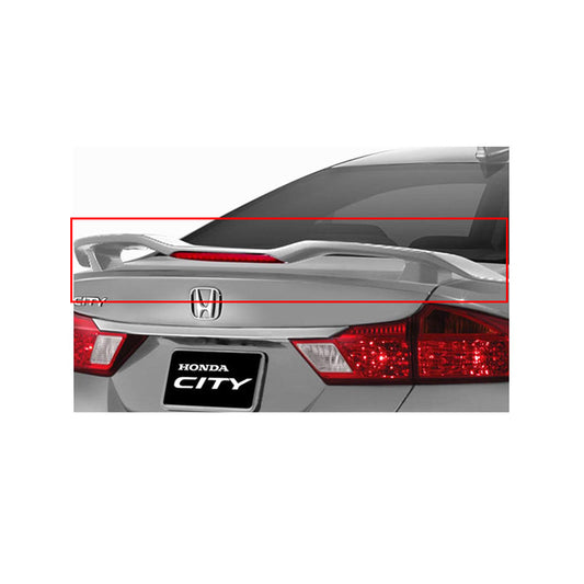 Car Spoiler Trunk Type Honda City 2021 Trd Design Plastic Material Tape Type Fitting With Led Large Size Not Painted (China)