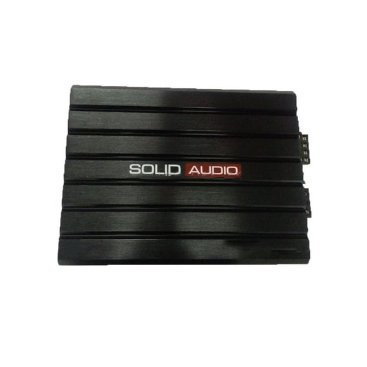 Car Stereo Amplifier Solid Audio 4 Channel 4000 Watts  Black Housing Metal Housing F22 (China)