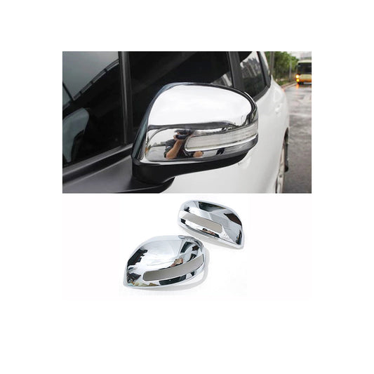 Chrome Door Mirror Covers (Full) Plastic Tape Type Fitting Honda Civic 2015 Full Chrome 02 Pcs/Set (China)