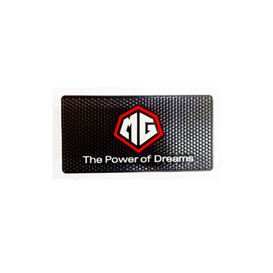 Car Dashboard Non-Slip Mat Silicone Material Mg Logo Rectangle Design Large Size Black (China)