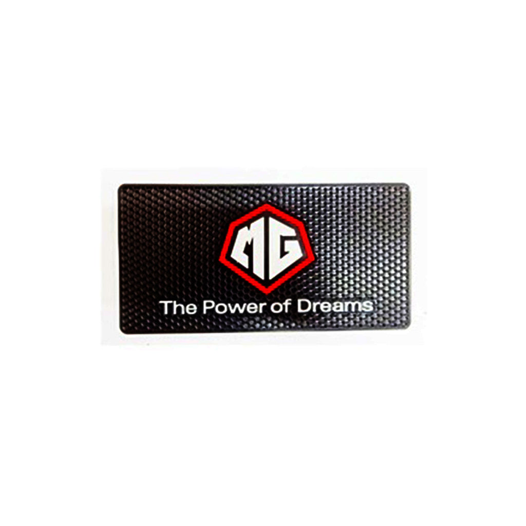 Car Dashboard Non-Slip Mat Silicone Material Mg Logo Rectangle Design Large Size Black (China)