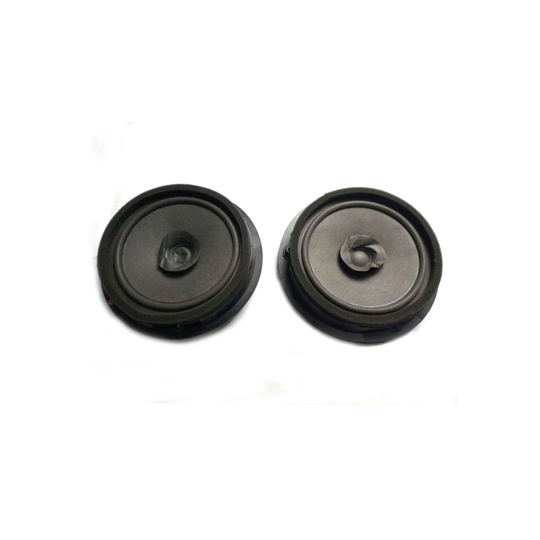 Car Speakers 6" Round Shape 2-Way Coaxial 60W Chc Universal Fitting 02 Pcs/Set Black T-603