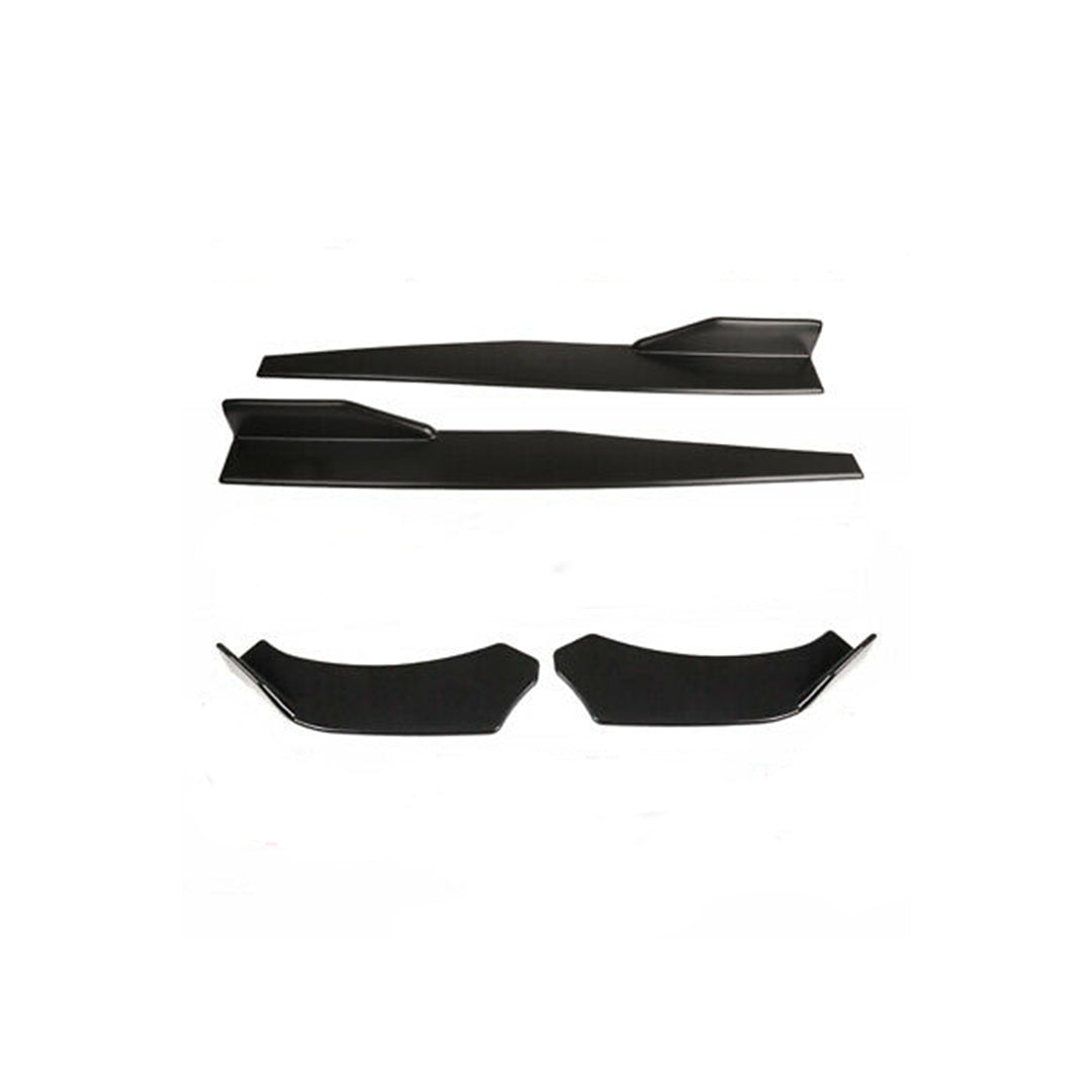 Car Side Skirts / Panels Hyundai Sonata 2021 Oem Design Plastic Material 04 Pcs/Set Gloss Black Fy-7498 (China)