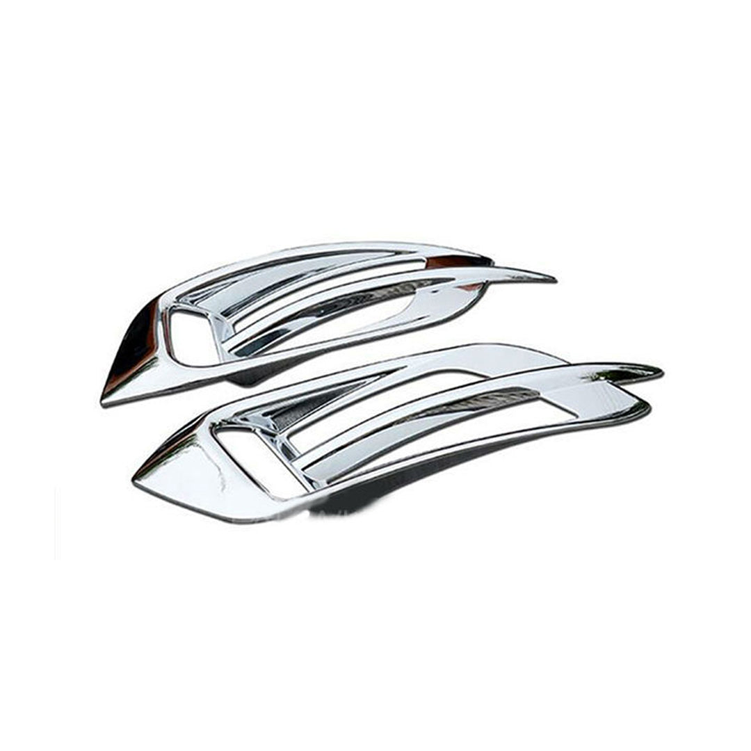 Chrome Rear Bumper Lamp Moulding Tape Type Fitting Honda Civic 2018 02 Pcs/Set (China)