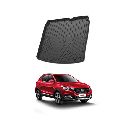 Car Trunk Mat Eva Material  Mg Zs 2021 Black  Mg Logo 01 Pc/Set (China)