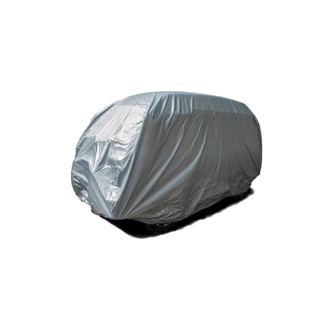 Car Anti-Scratch / Dust Proof / All Weather Proof Top Cover Rubber Coated Material   X-Large Size Mix Colours  Zipper Bag Pack (Pakistan)