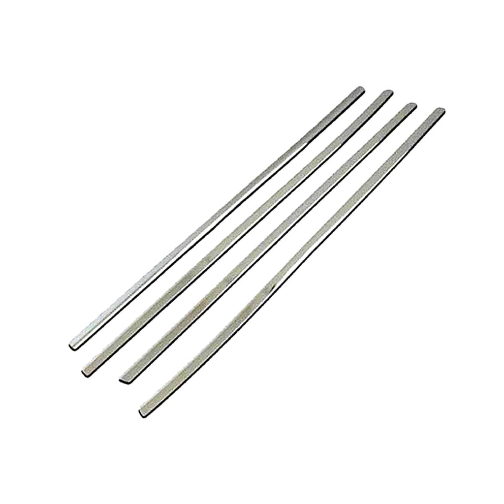 Chrome Weather Strips Tape Type Fitting Honda City 2018 04 Pcs/Set
