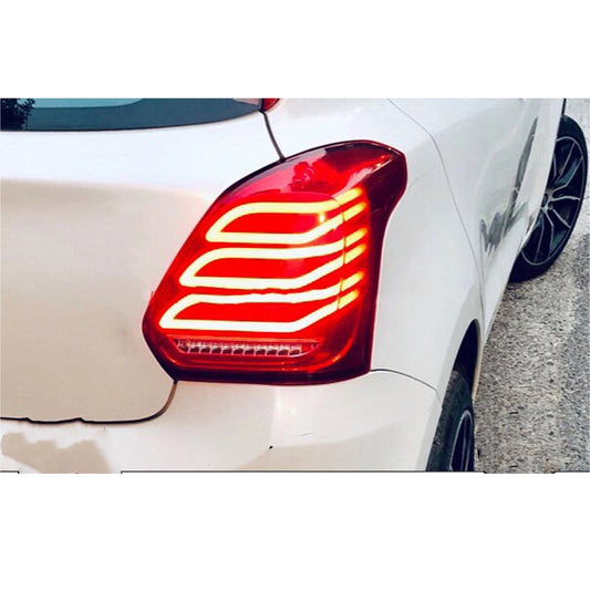 Projector Tail Lamps  Suzuki Swift 2022 Mercedes Benz S Class Design Red Lens Rear Right Side Parking + Running Function  (China)