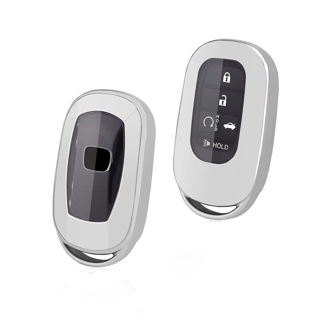 Car Remote Key Cover/Casing Tpu Silicone Type Honda Civic 2022 No Logo Mix Colours Poly Bag Pack (China)