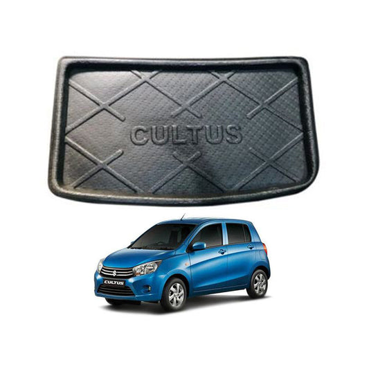 Car Trunk Mat Eva Material  Suzuki Cultus 2020 Black  Cultus Logo  01 Pc/Set (China)