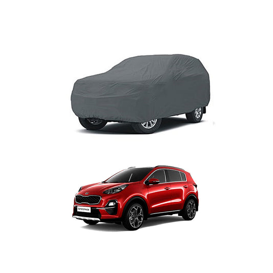 Car Anti-Scratch / Dust Proof / All Weather Proof Top Cover Pvc Material   Sportage Size Grey Standard Quality Zipper Bag Pack Fy-06(Sportage) (China)