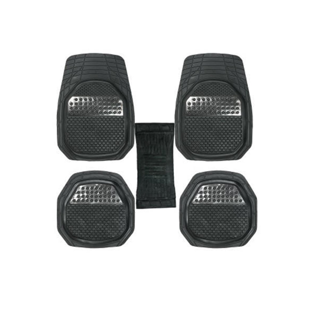 Car Floor Mat Pvc Material Universal Fitting Standard Quality Black Pvc 05 Pcs/Set Poly Bag Pack Yamashiro Ys-711 (China)