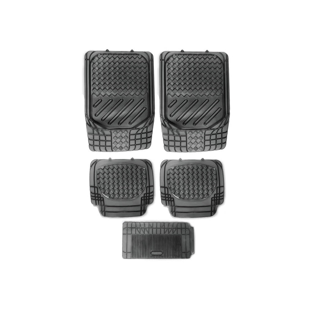 Car Floor Mat Pvc Material Universal Fitting Standard Quality Black Pvc 05 Pcs/Set Poly Bag Pack Yamashiro Ys-750 (China)