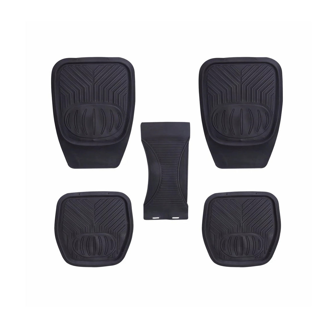 Car Floor Mat Pvc Material Universal Fitting Standard Quality Black Pvc 05 Pcs/Set Poly Bag Pack Yamashiro Ys-751 (China)