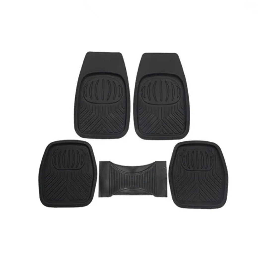 Car Floor Mat Pvc Material Universal Fitting Standard Quality Black Pvc 05 Pcs/Set Poly Bag Pack Ys-791 (China)