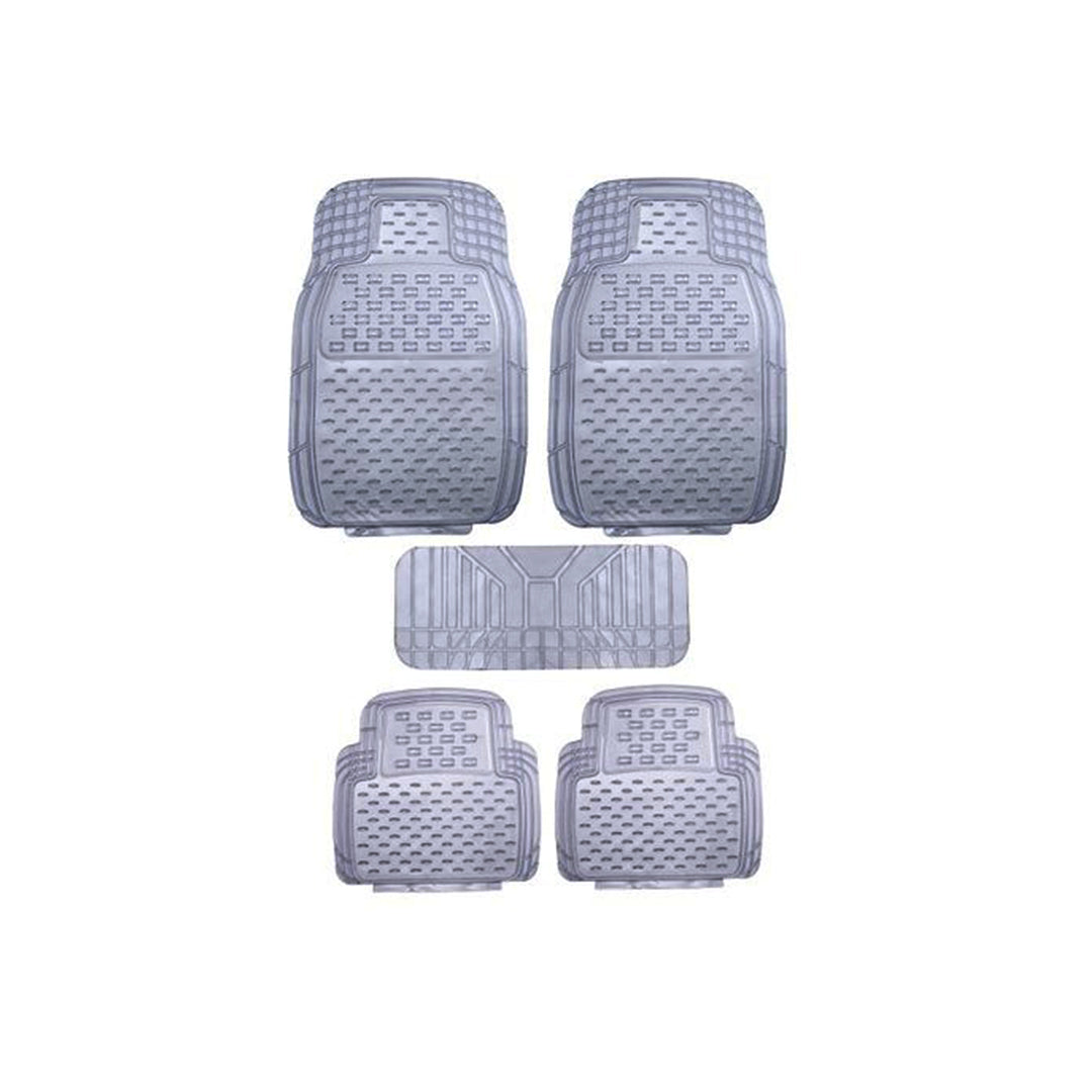 Car Floor Mat Pvc Material Universal Fitting  Standard Quality Grey Pvc 05 Pcs/Set Poly Bag Pack  Yamashiro Ys-706 (China)