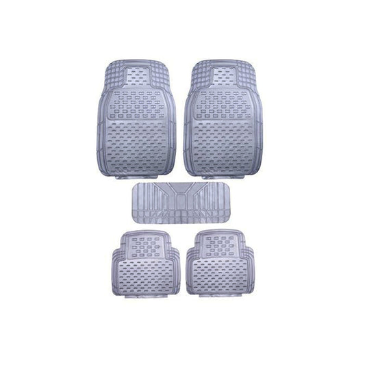 Car Floor Mat Pvc Material Universal Fitting   Grey Pvc 05 Pcs/Set Poly Bag Pack  Ys-7122 (China)