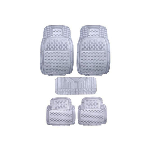 Car Floor Mat Pvc Material Universal Fitting  Standard Quality Grey Pvc 05 Pcs/Set Poly Bag Pack  Fy-501 (China)