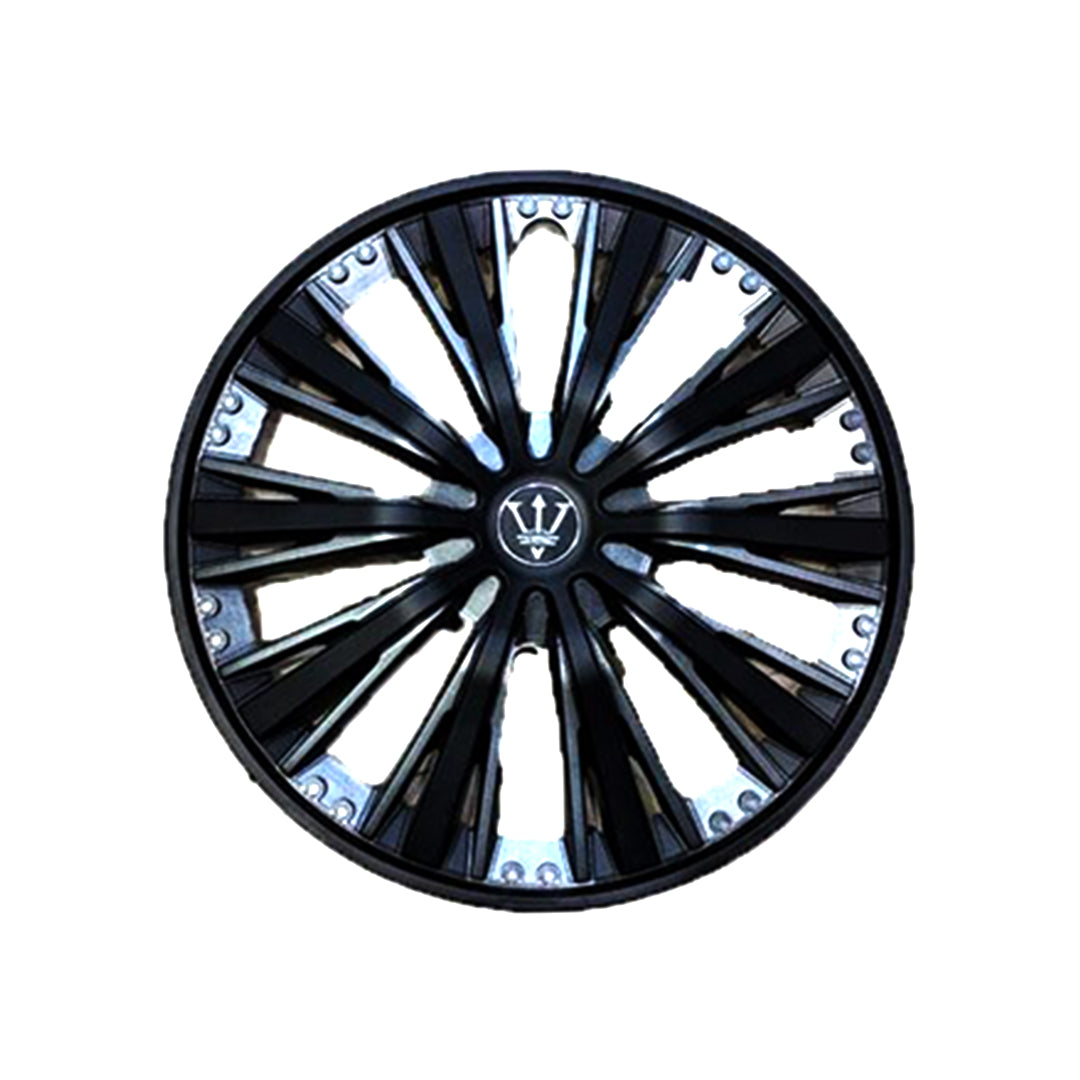 Car Wheel Covers After Market Design 13" Full Black Colour Box Pack Black/Carbon Wm01Bk13 (Taiwan)