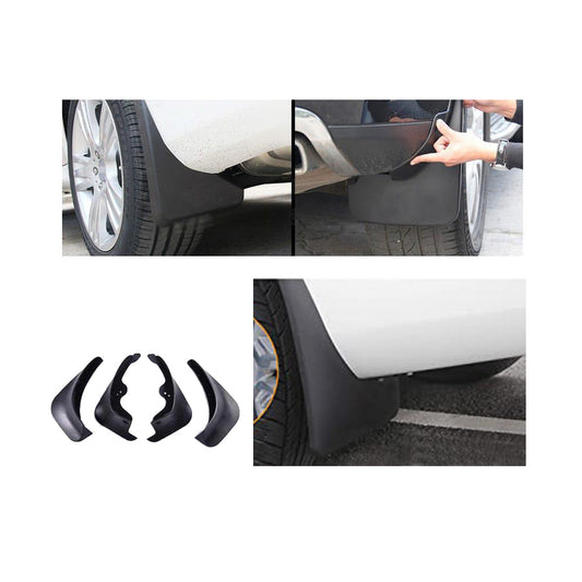 Car Mudflaps Toyota Vitz 2015 Black 04 Pcs/Set Colour Box Pack (Pakistan)