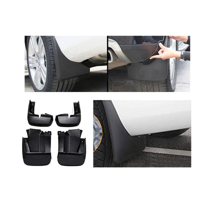 Car Mudflaps Civic 2005 Honda Black 04 Pcs/Set Colour Box Pack (Pakistan)