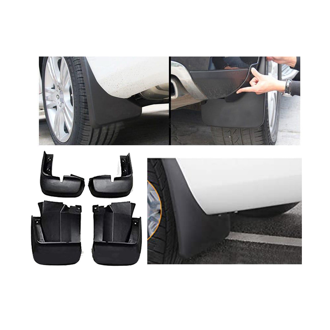 Car Mudflaps City 2006 Honda Black 04 Pcs/Set Colour Box Pack (Pakistan)