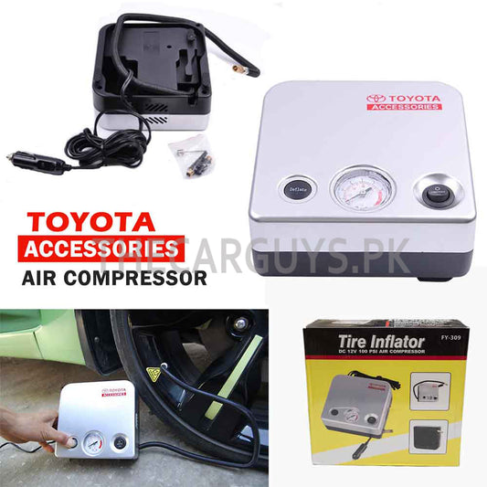 Air Compressor   Plastic Housing  Standard Quality Colour Box Pack Toyota Logo Ac 595 (China)