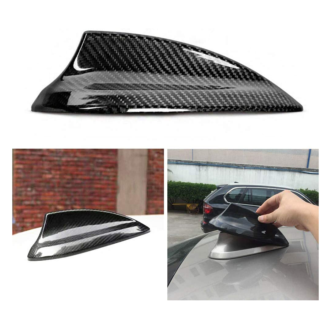 Auto Decorative Antenna Universal Fitting Without Led Carbon Large Size Colour Box Pack Ps-251 (China)